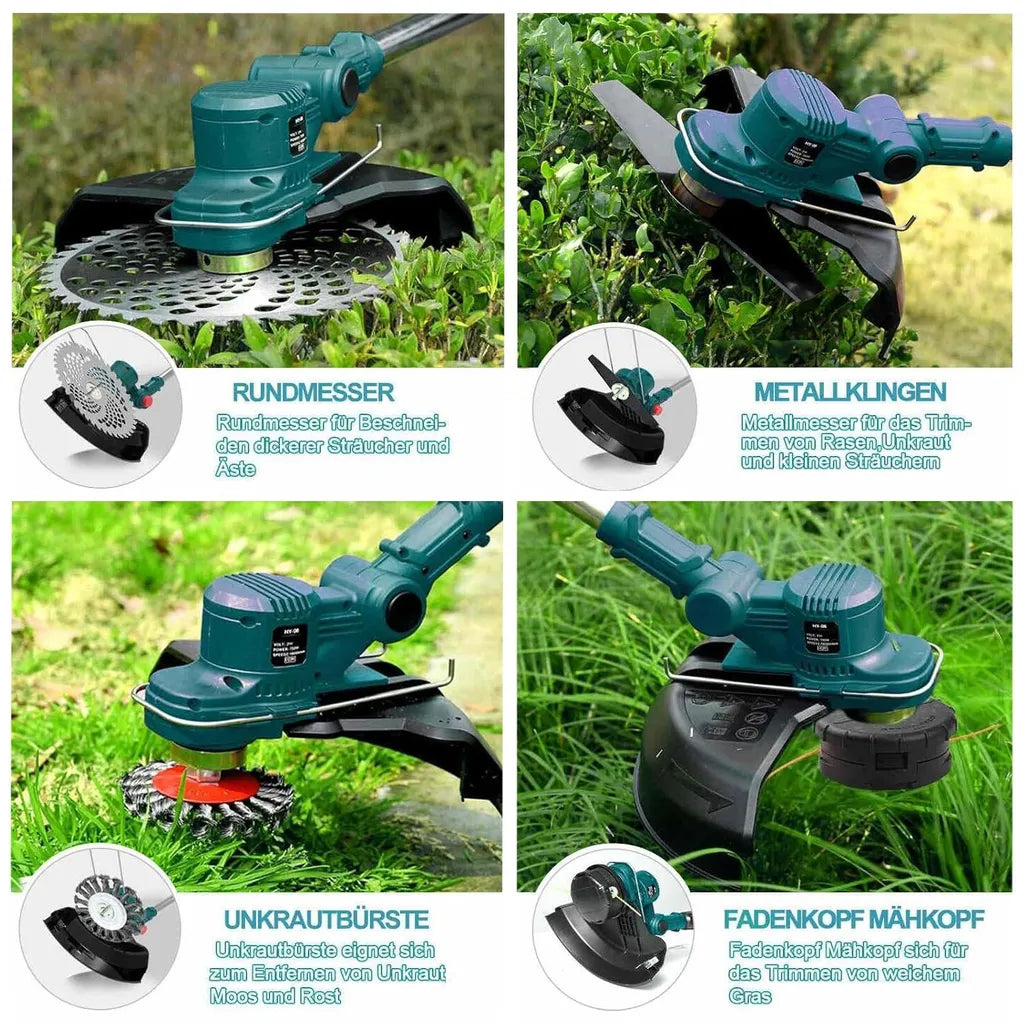 Akku Rasentrimmer 750W Funktionsansicht – Eloramode