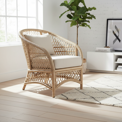 Rattan-Akzentsessel