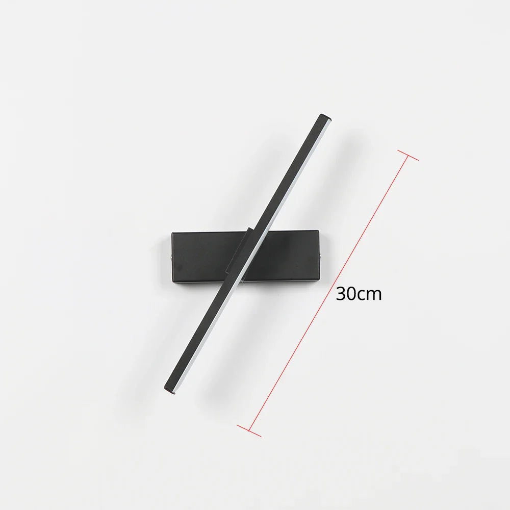 aurolite verstellbare led wandleuchte Seitenansicht – Eloramode