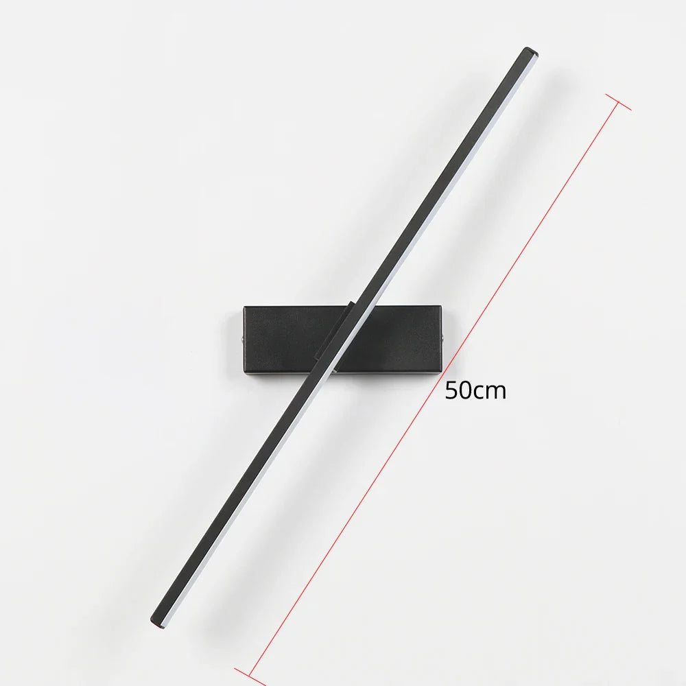 aurolite verstellbare led wandleuchte Materialansicht – Eloramode