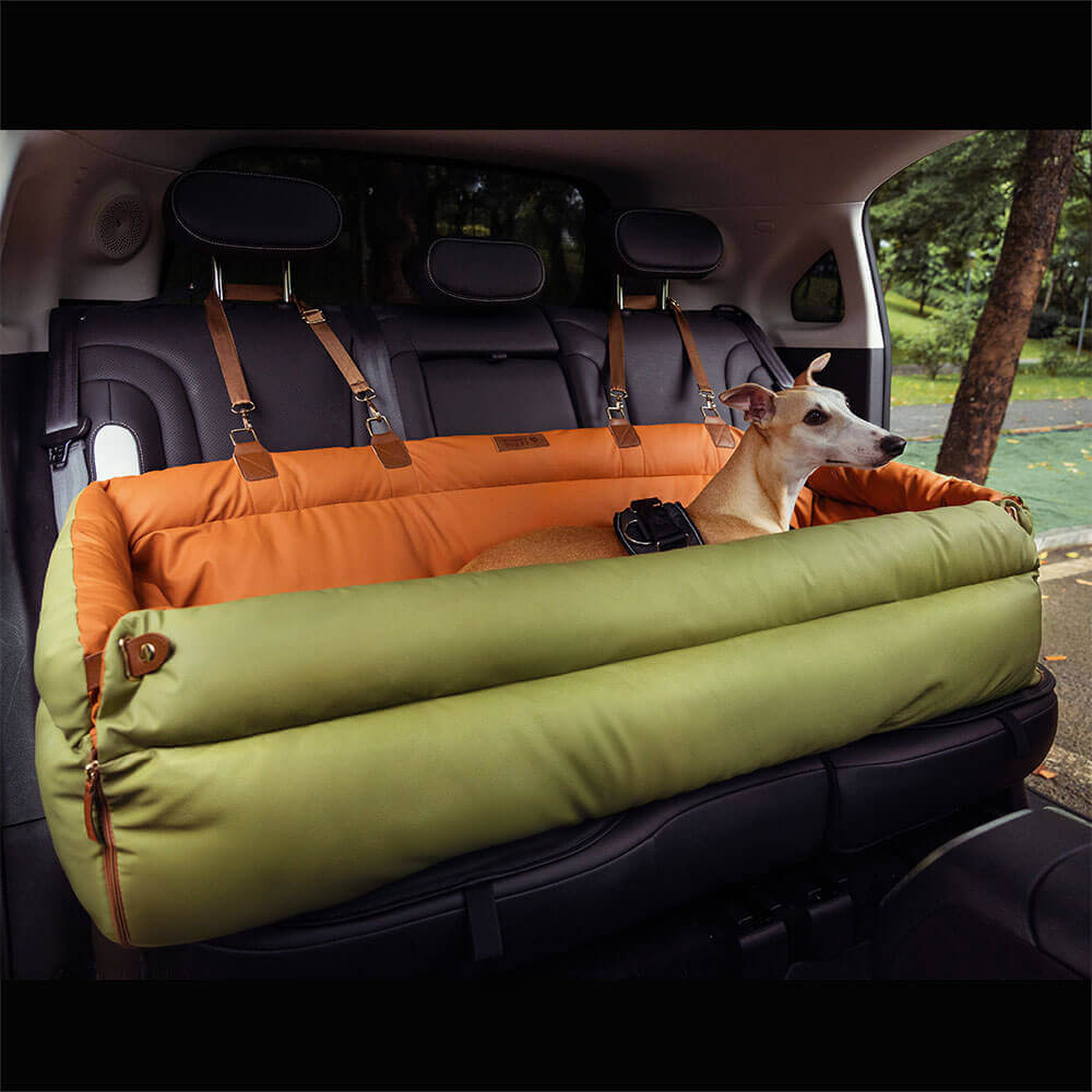 deluxe hundesitz fuers auto Nahaufnahme – Eloramode