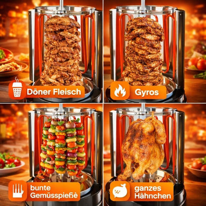 Dönergrill elektrisch Nahaufnahme 2 – Eloramode