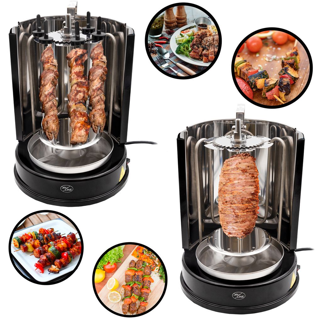 Dönergrill elektrisch Seitenansicht 2 – Eloramode