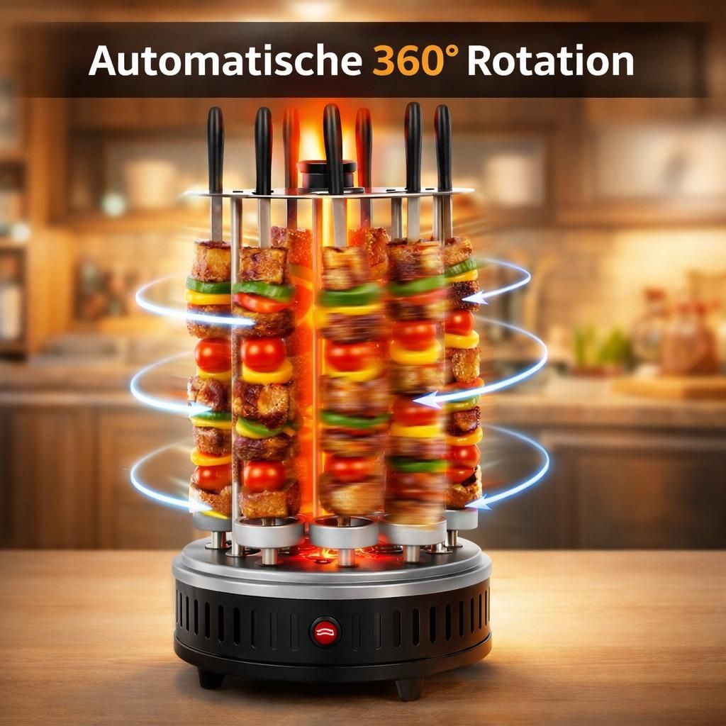 Dönergrill elektrisch Detailansicht – Eloramode