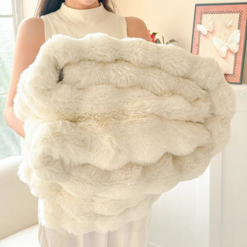 flauschdecke cosyluxe Materialansicht – Eloramode