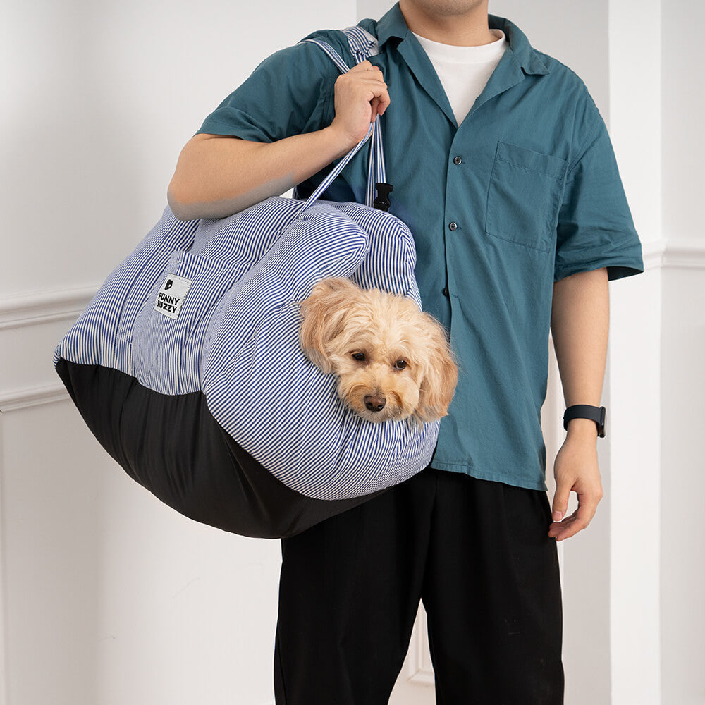 grosser hundeautositz Materialansicht – Eloramode