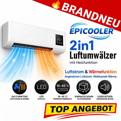 Heizlüfter Ventilator 2in1 – Eloramode
