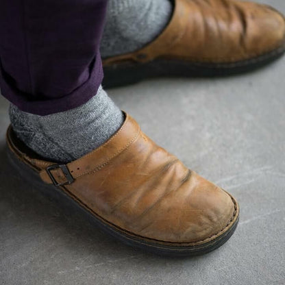 herren lederclogs Produktdetails – Eloramode