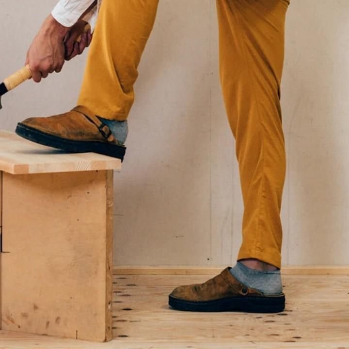 herren lederclogs Anwendung – Eloramode