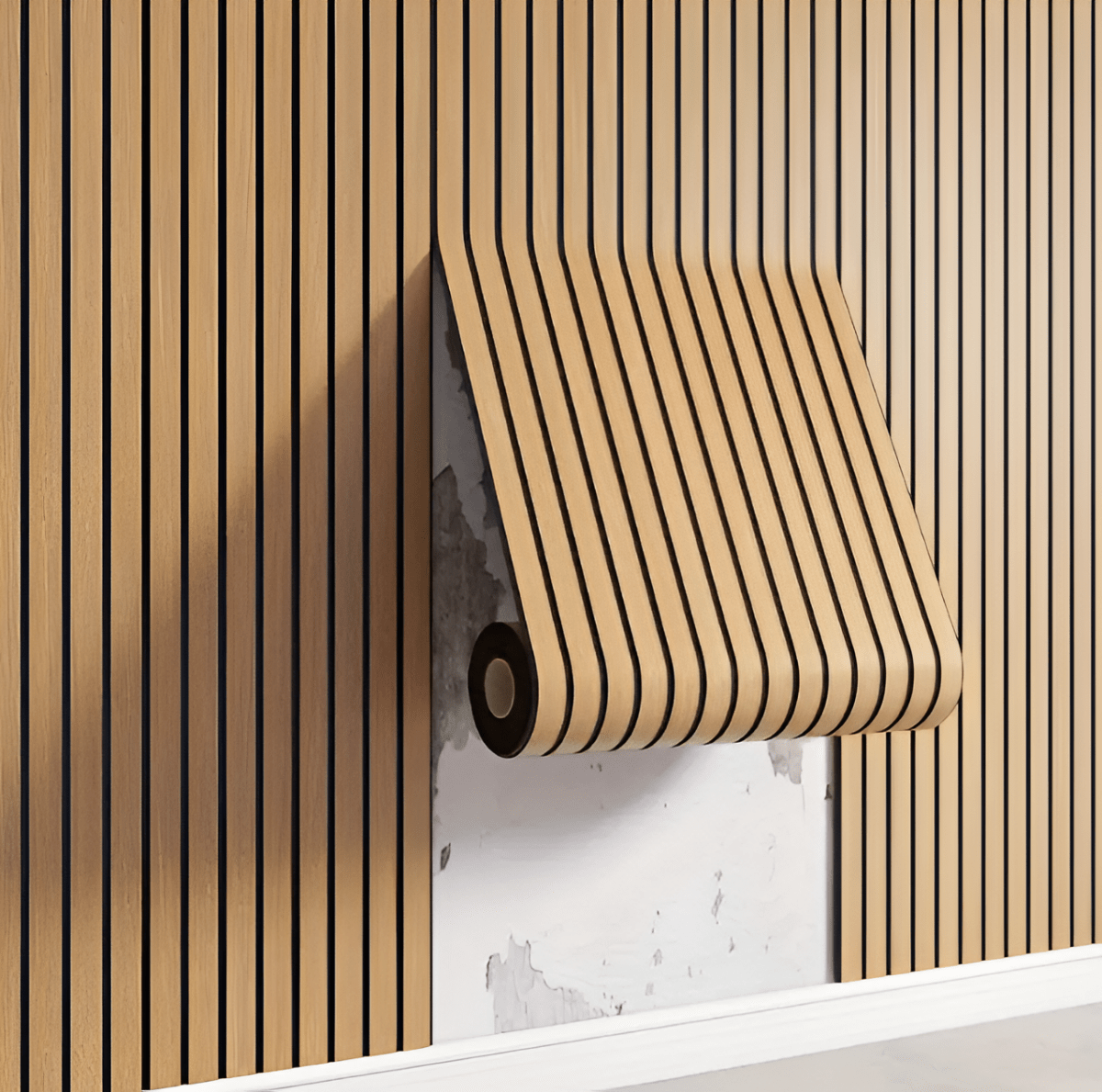 holzpaneele Detailansicht – Eloramode