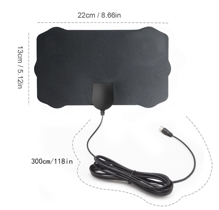 indoor satelliten hdtv antenne Seitenansicht – Eloramode
