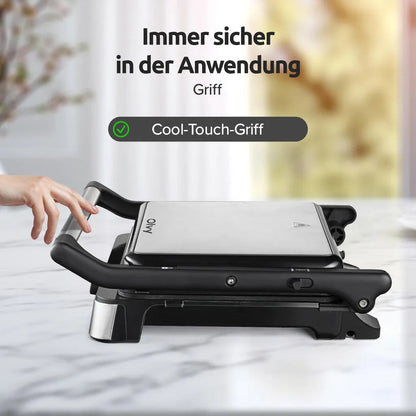 Kontaktgrill XXL 2000W Produktansicht – Eloramode