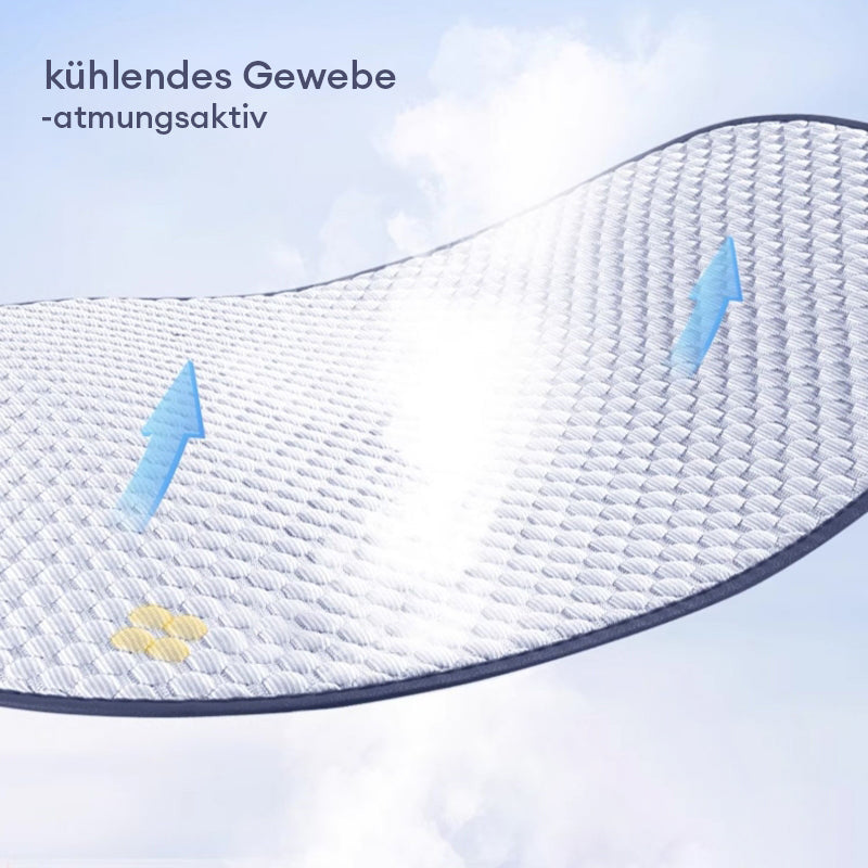 kuehlende eisseide autositzbezuege Detailansicht – Eloramode