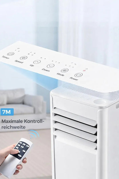 Mobile Klimaanlage 9000 BTU Produktansicht – Eloramode