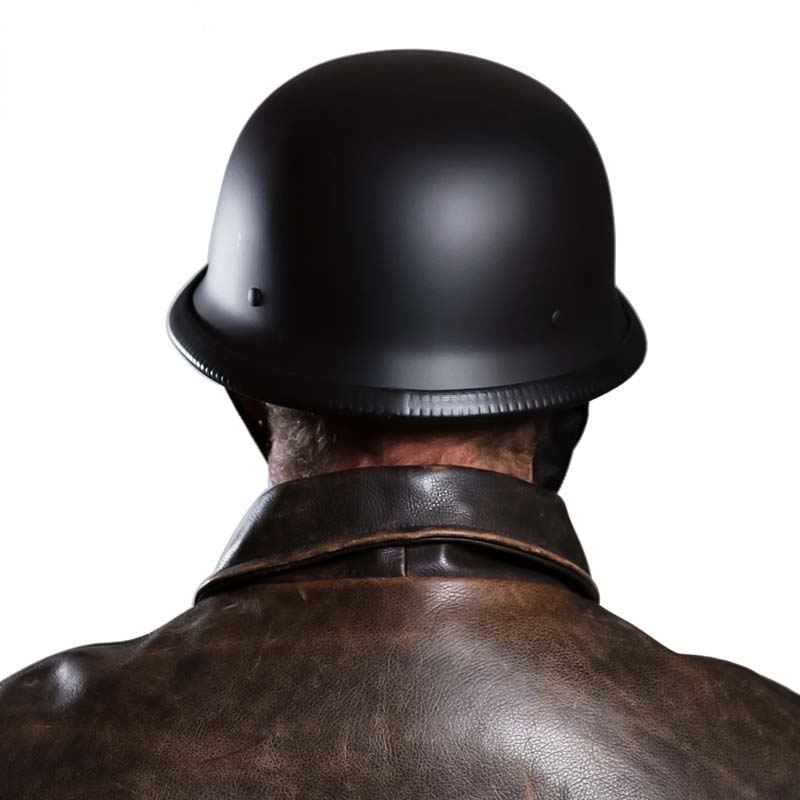 outlaw motorrad halbschalenhelm Seitenansicht – Eloramode