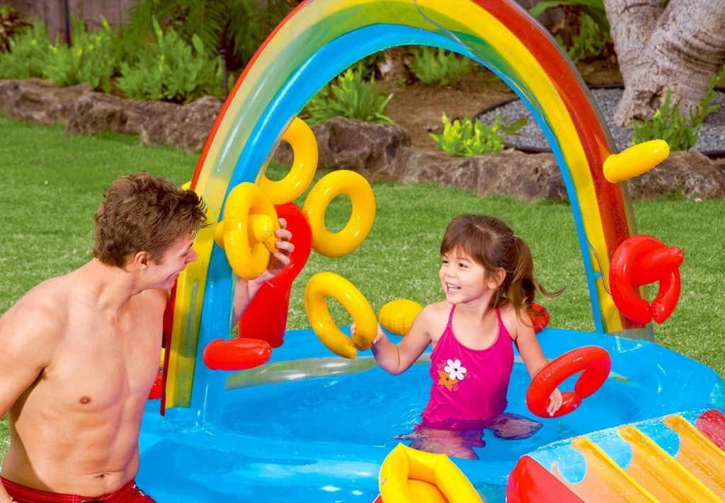 Planschbecken Rainbow Ring Produktansicht 2 – Eloramode