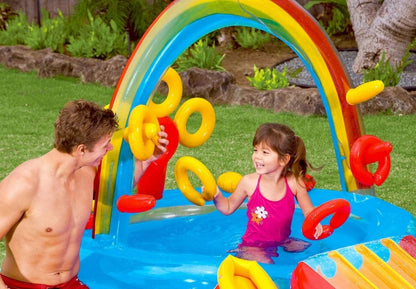 Planschbecken Rainbow Ring Produktansicht 2 – Eloramode