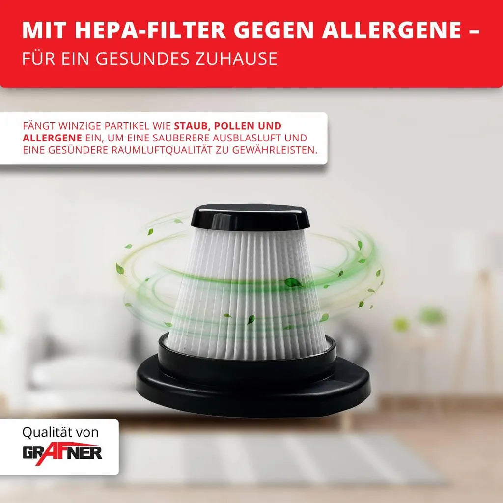 Stielstaubsauger beutellos Nahaufnahme – Eloramode
