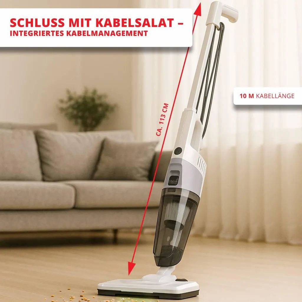 Stielstaubsauger beutellos Produktansicht – Eloramode