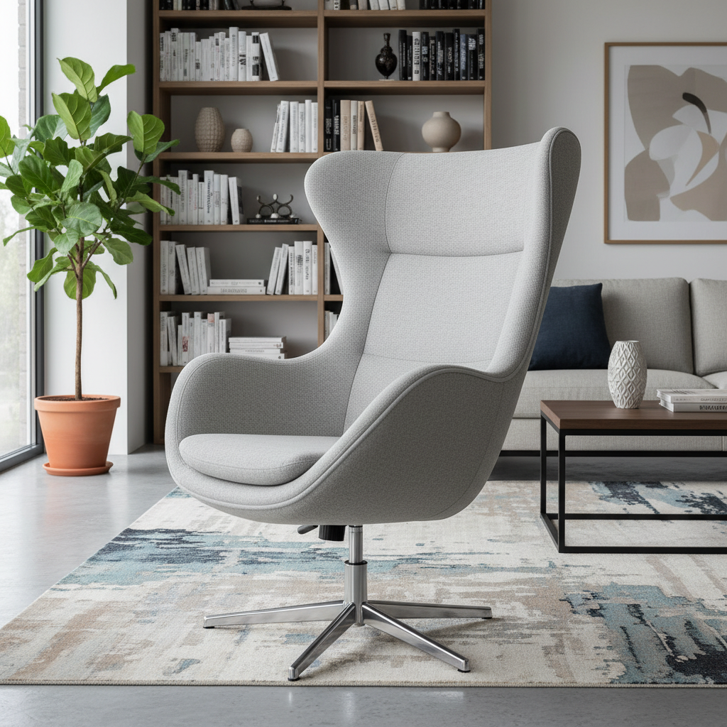 Ergonomischer Lounge Drehsessel
