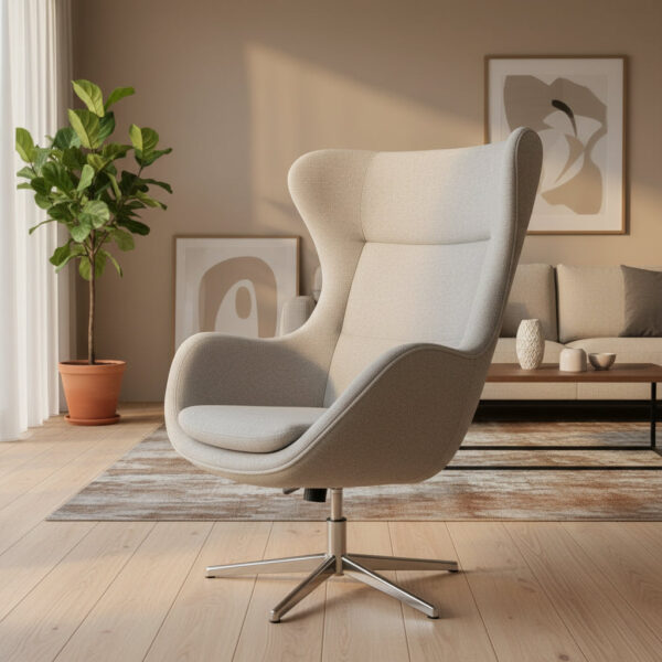 Ergonomischer Lounge-Drehsessel