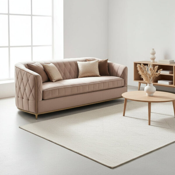 Luxus-Loungesofa mit mehrschichtiger Polsterung