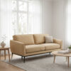 Modernes 3-Sitzer-Sofa mit Metallgestell