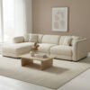 Modulares Ecksofa aus Bouclé