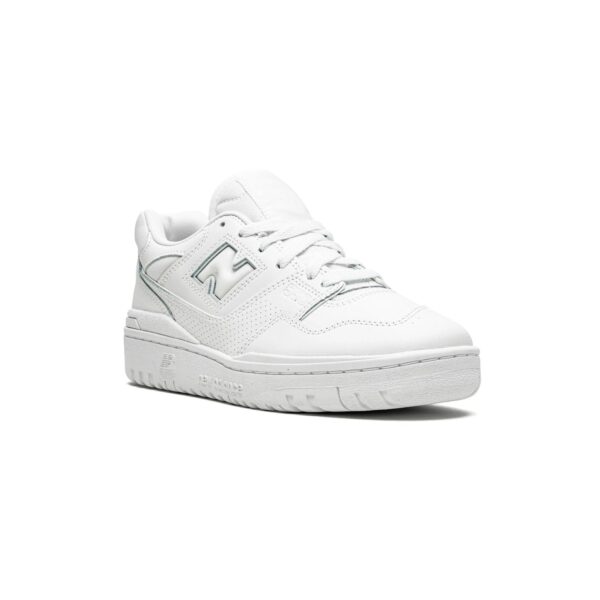 New Balance 550 Herrenschuhe Total White aus Leder Casual Retro