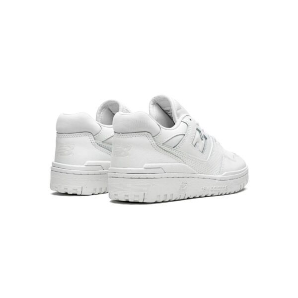 New Balance 550 Herrenschuhe Total White aus Leder Casual Retro