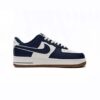 Nike Air Force 1 Low Blau Midnight Navy und Weiß College Pack