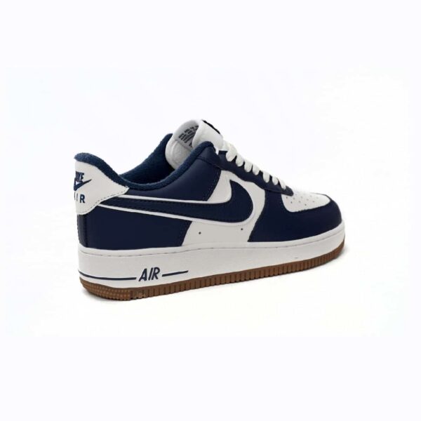 Nike Air Force 1 Low Blau Midnight Navy und Weiß College Pack
