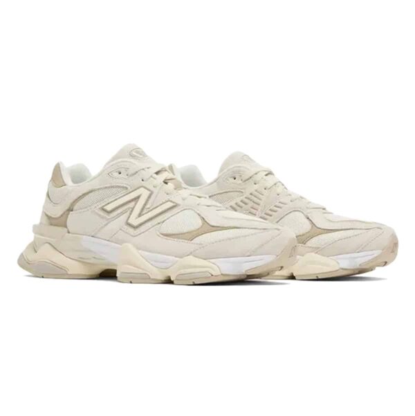New Balance 9060 Herrenschuhe Sandbeige aus Veloursleder Retro